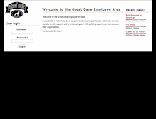 Tablet Screenshot of intranet.greatdanepub.com